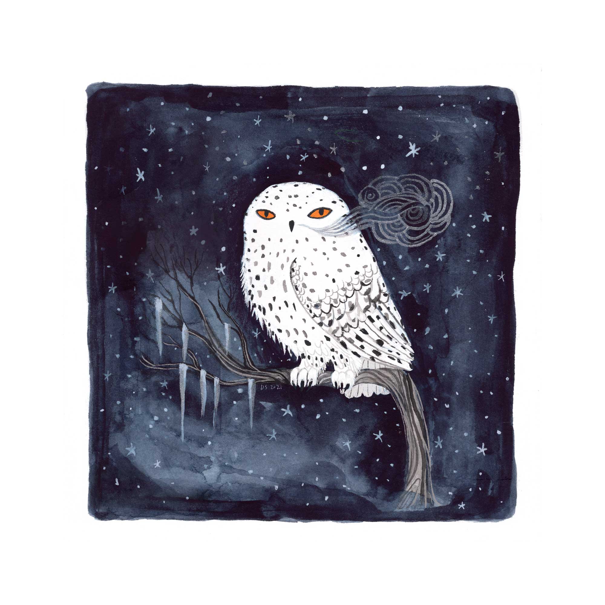 Snowy Owl, by Diana Sudyka thumbnail 2