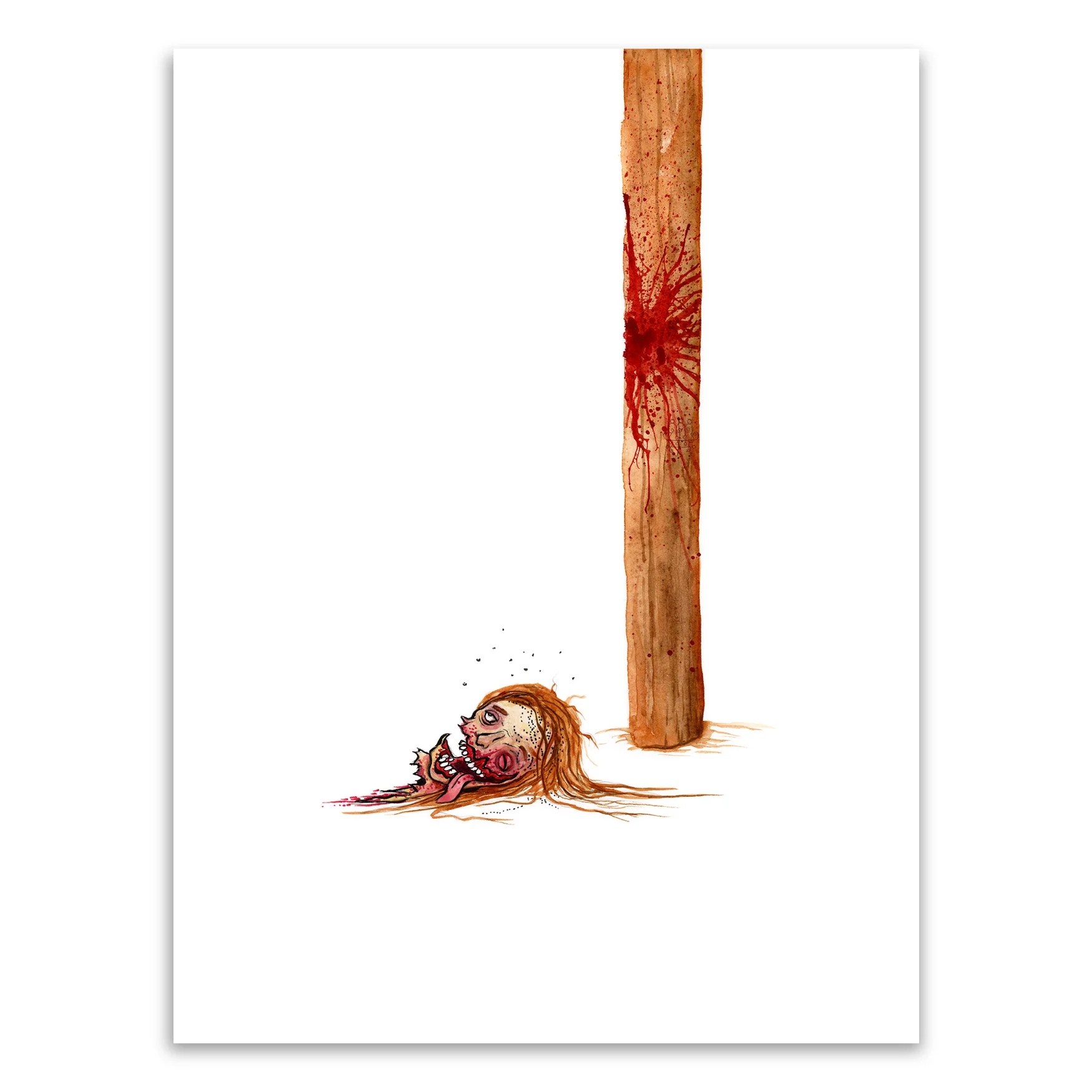 Charlie Original Art, by Alex Pardee thumbnail 2