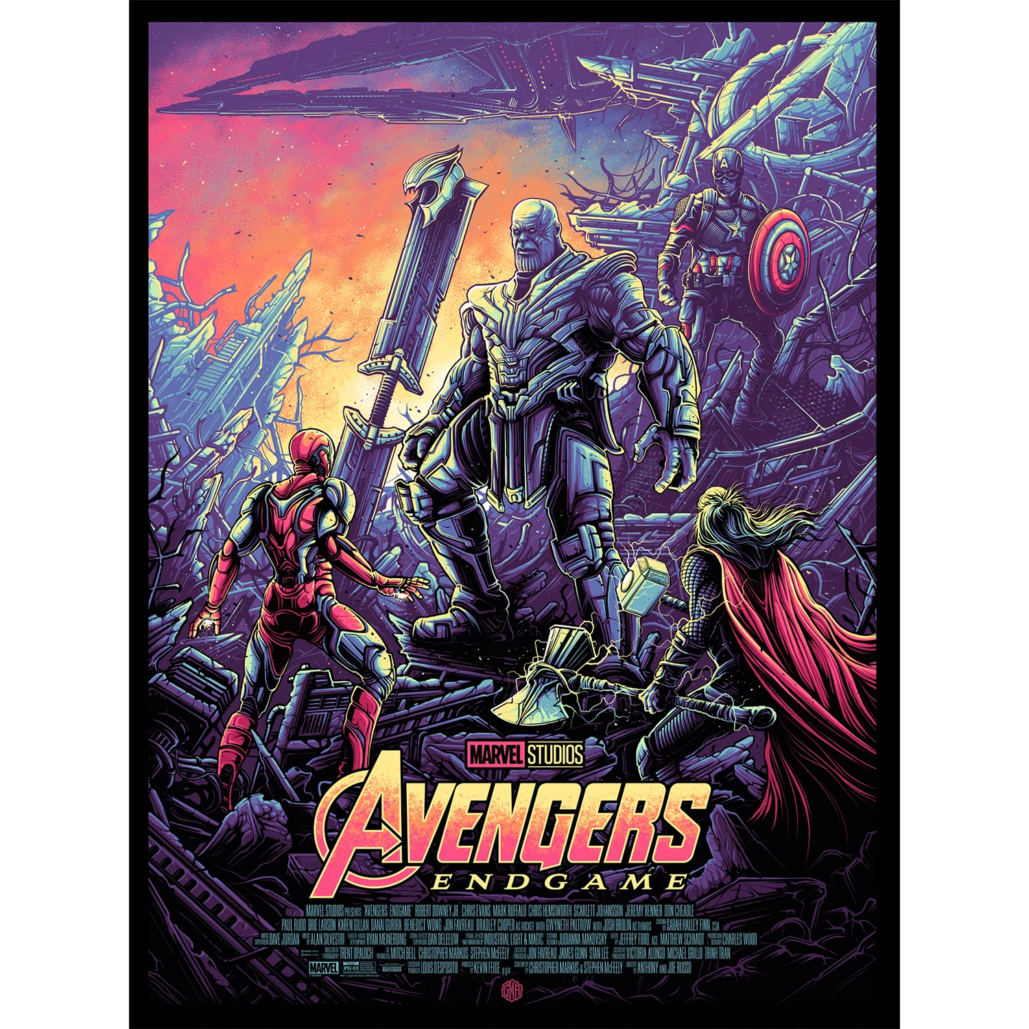 Avengers - Endgame - Variant, by Dan Mumford