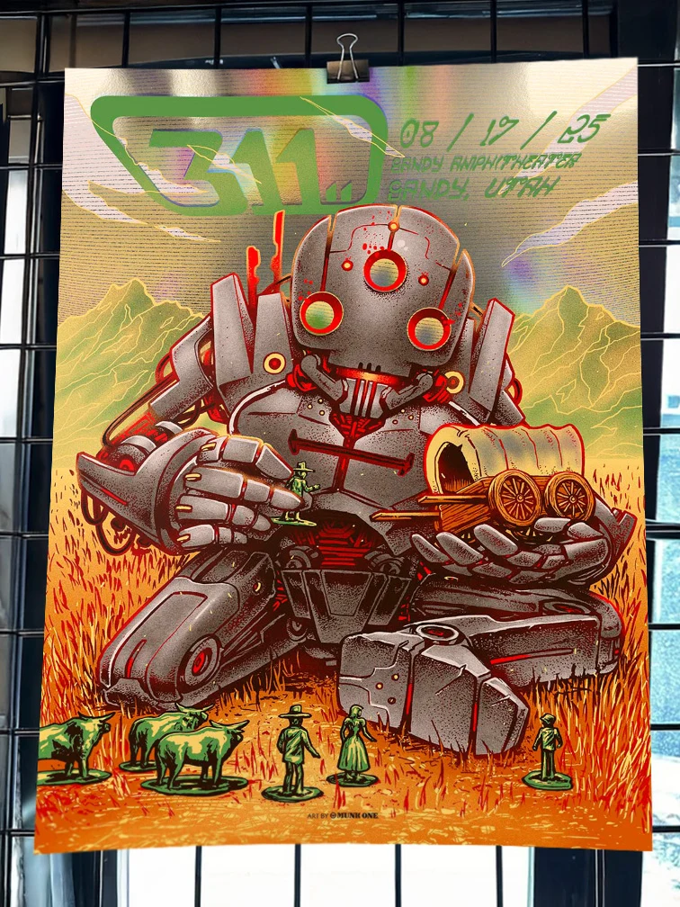 311 Sandy AP Variant Rainbow Foil, by Munk One thumbnail 2