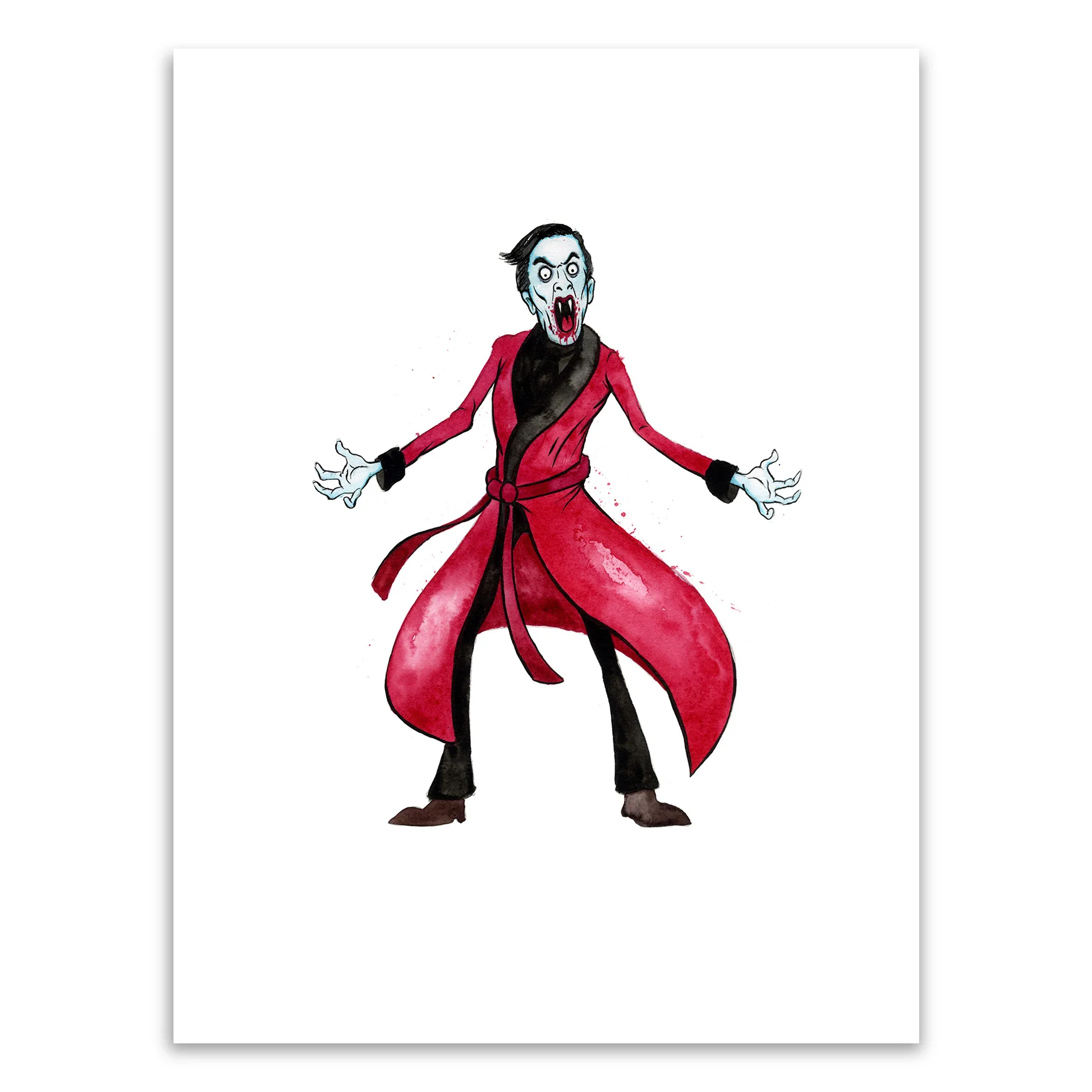 Count Dracula Original Art, by Alex Pardee thumbnail 2