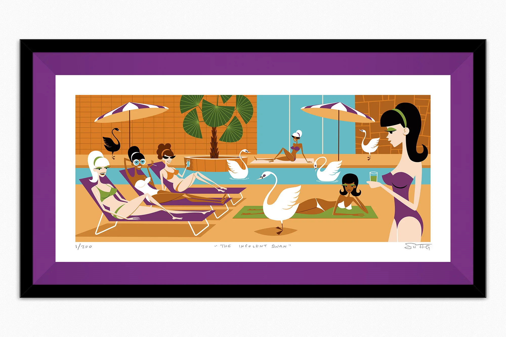 The Insolent Swan, by Shag, 2024 thumbnail 3