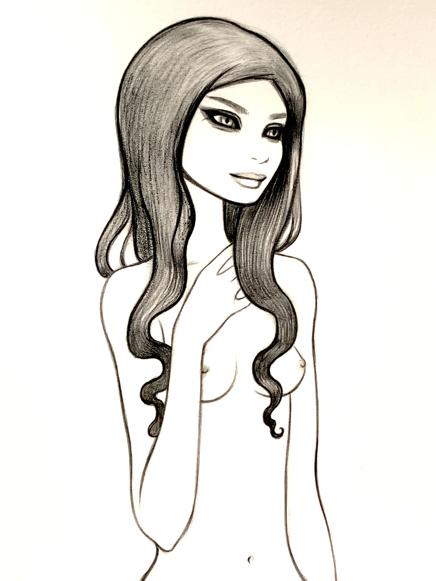Lightning Bolts In My Chest - Drawing, by Tara McPherson thumbnail 2