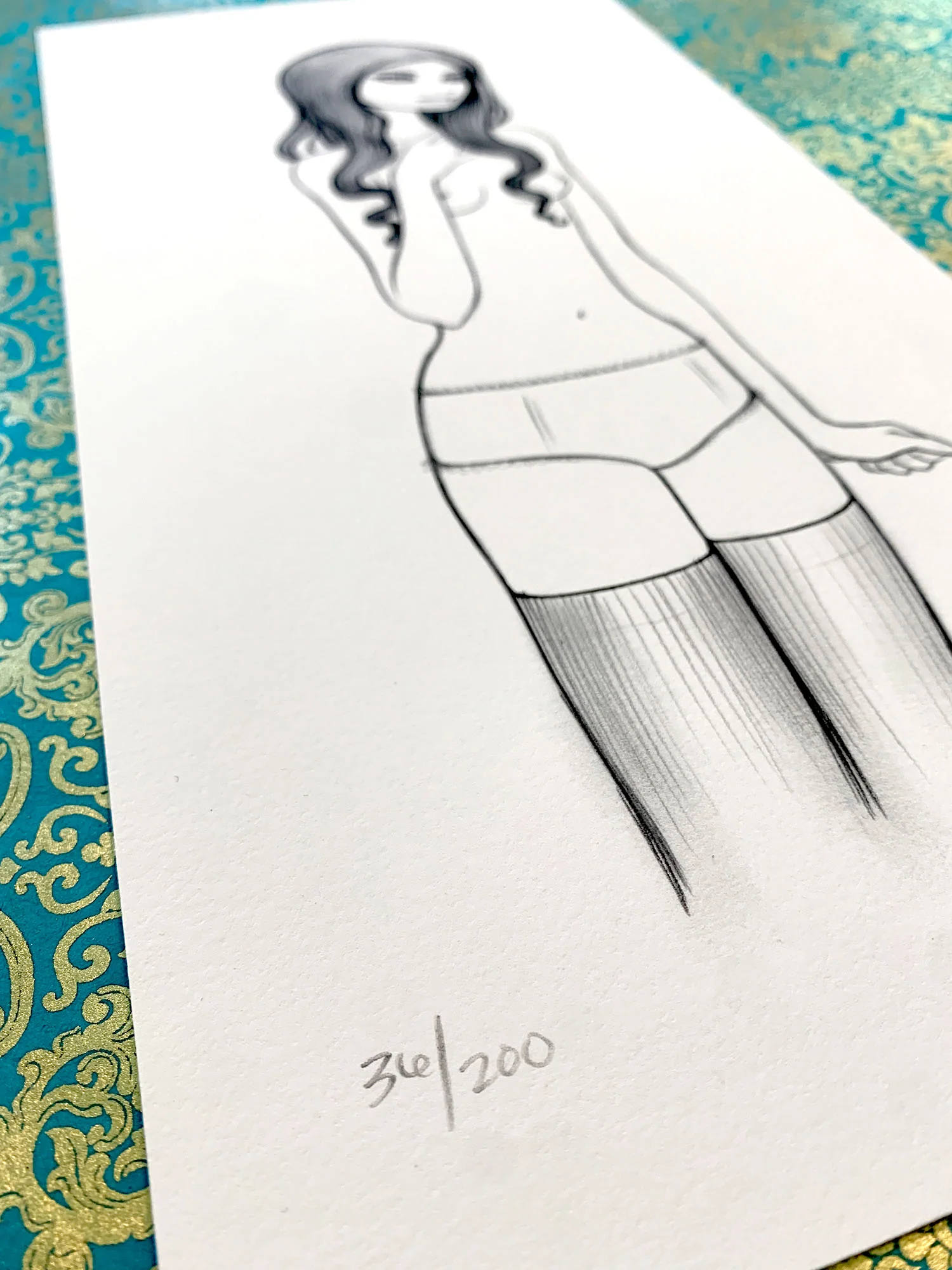 Lightning Bolts In My Chest - Drawing, by Tara McPherson thumbnail 3