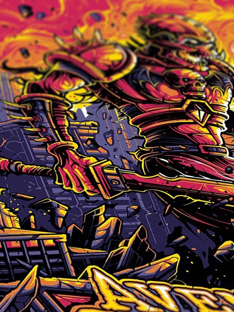 Avenged Sevenfold Denver Variant AP, by Dan Mumford thumbnail 2