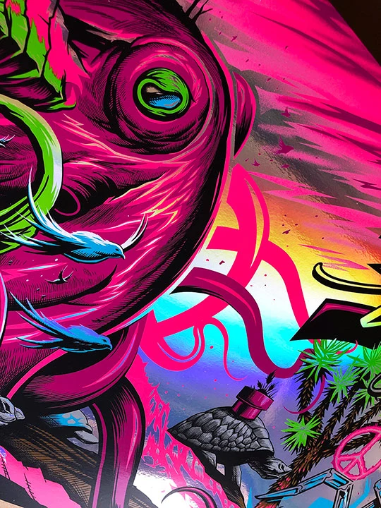 311 Day Live Collaboration AP Rainbow Foil, by Maxx242 and Munk One, 2018 thumbnail 2