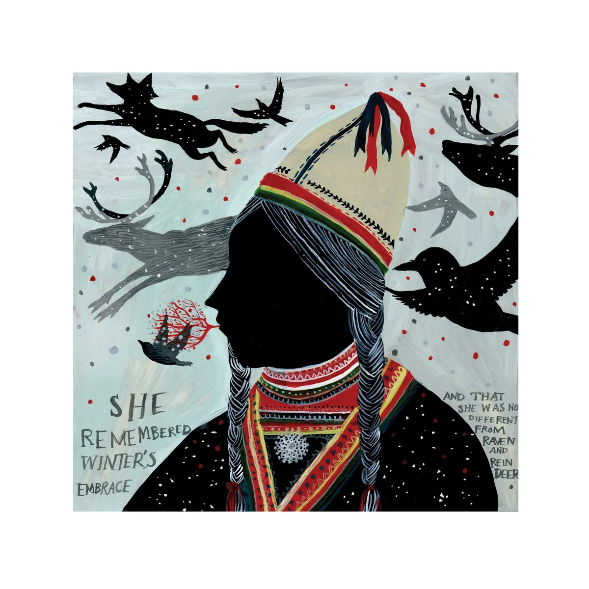 She Dreamed of Winter's Embrace, by Diana Sudyka