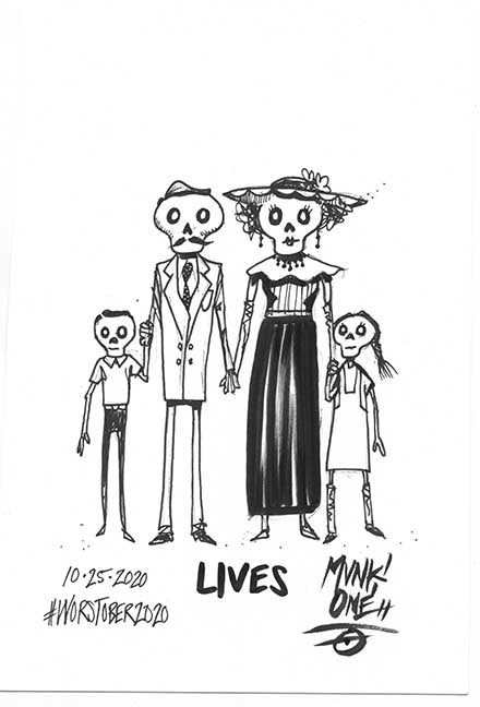 WORSTOBER2020 25 - Lives, by Munk One