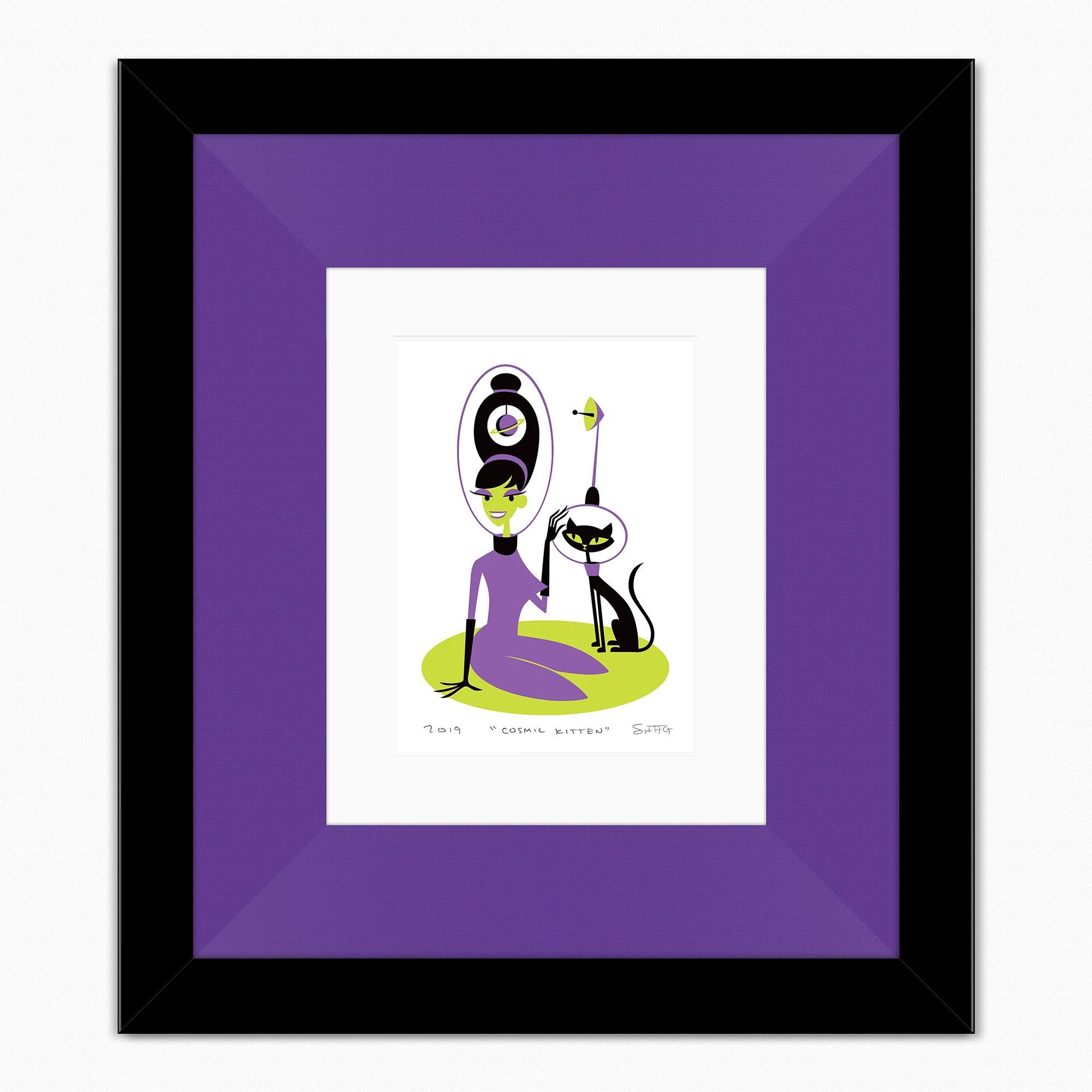 Cosmic Kitten, by Shag, 2022 thumbnail 3