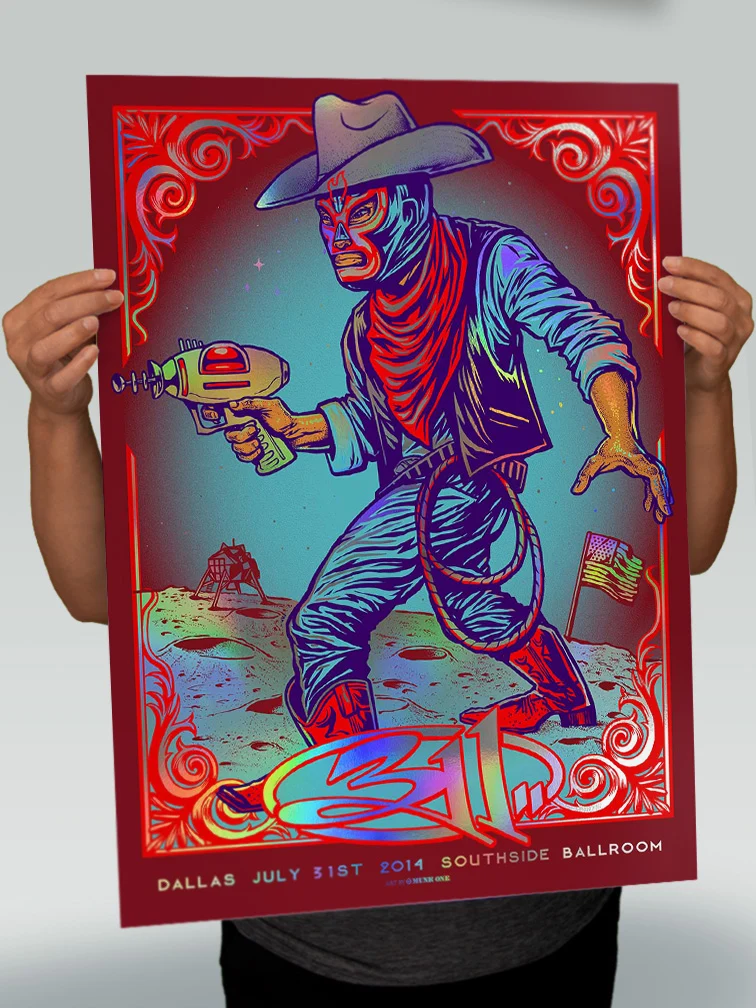 311 Dallas & Houston AP Set Rainbow Foil, by Munk One thumbnail 3