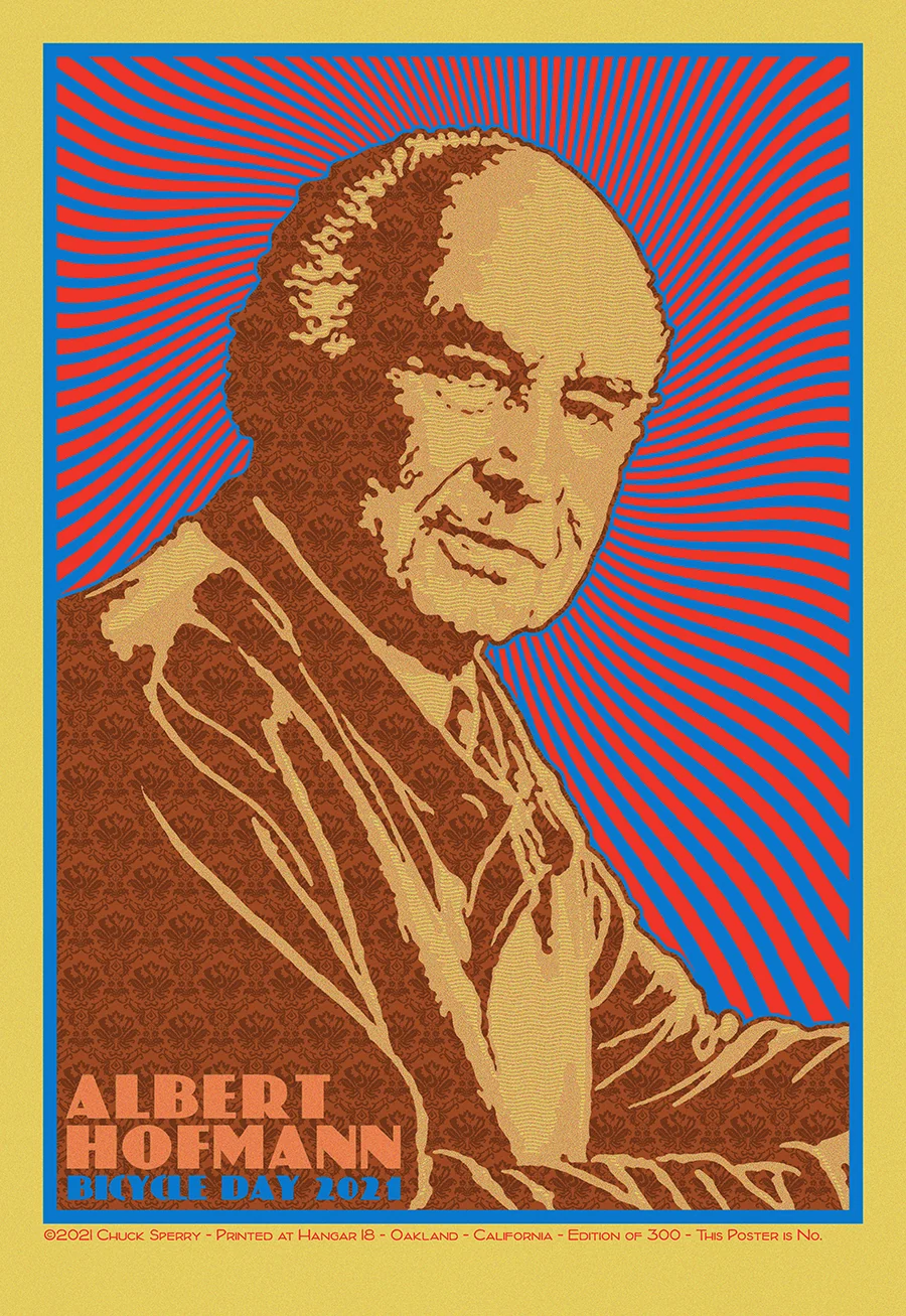 Albert Hofmann, by Chuck Sperry, 2021 thumbnail 2