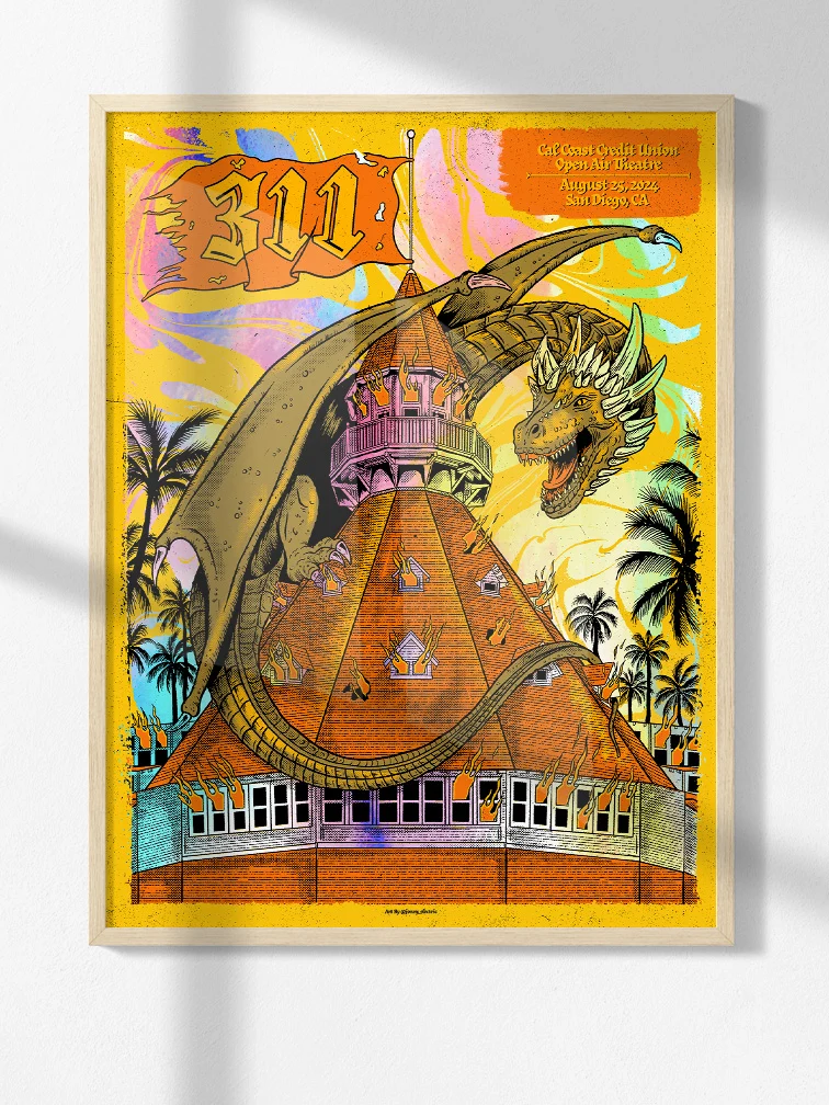 311 San Diego Variant Rainbow Foil AP, by Jonny Electric thumbnail 3