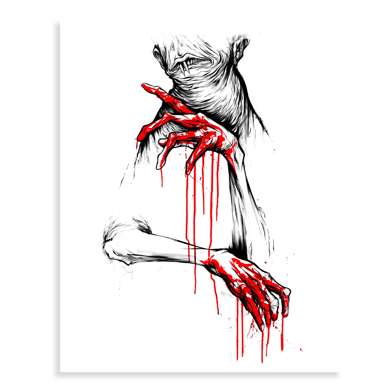 Red Handed, by Alex Pardee