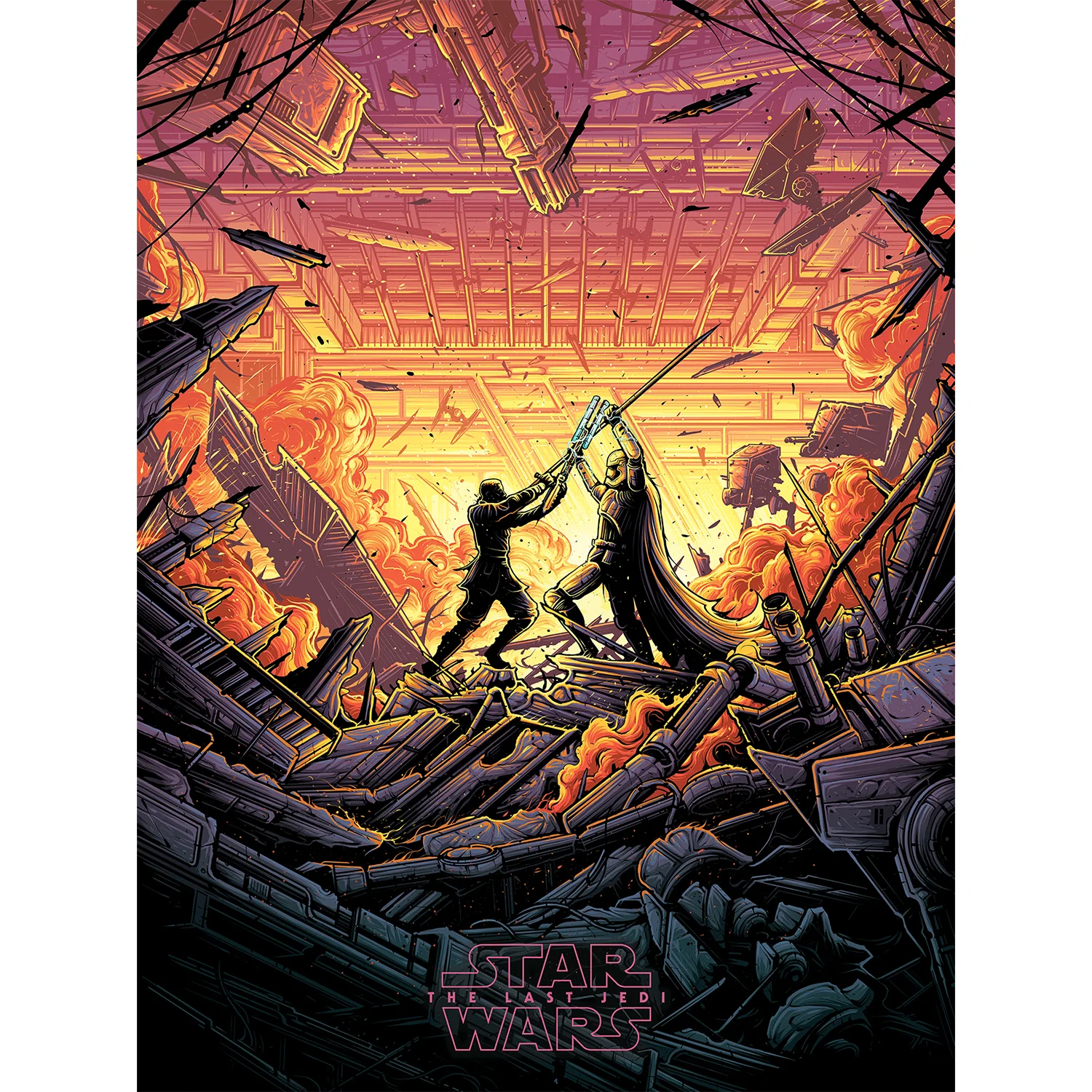 Star Wars - The Last Jedi 3, by Dan Mumford