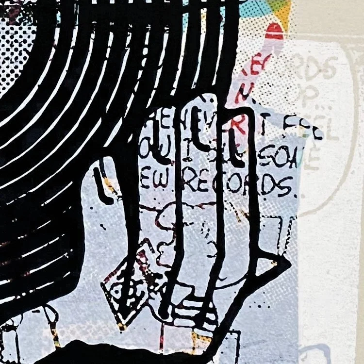 Record Monoprint #012, by Aesthetic Apparatus thumbnail 2