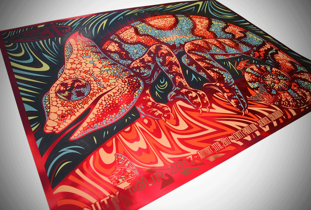 311 - Chameleon - red mirror to 50, by Todd Slater thumbnail 2