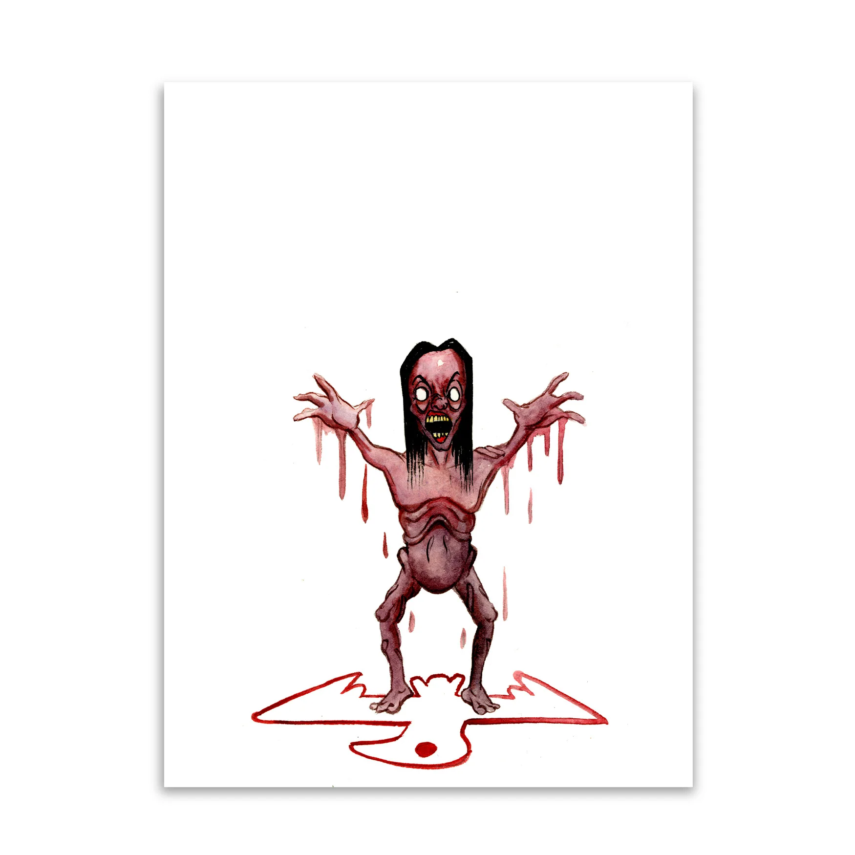 The Manitou Original Art, by Alex Pardee thumbnail 2