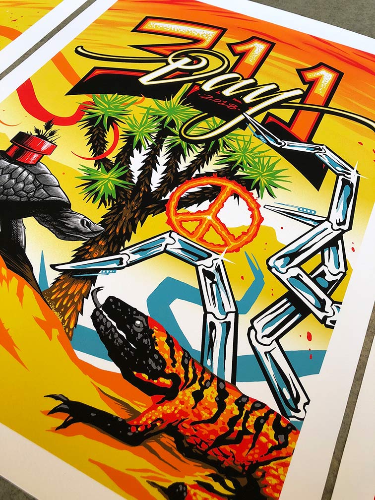 311 Day Fine Art Print Set, by Maxx242 and Munk One, 2018 thumbnail 3