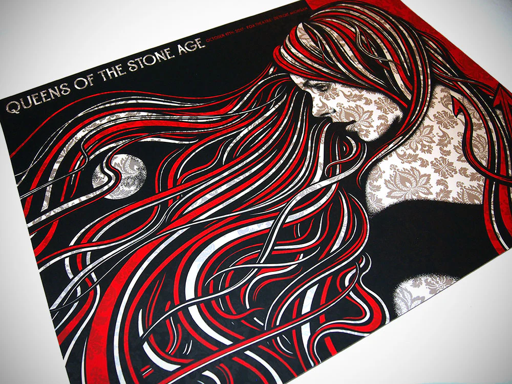 Queens of the Stone Age - pitchfork, by Todd Slater thumbnail 3