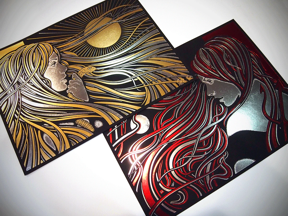 My God Is The Sun - red foil to 200, by Todd Slater thumbnail 2