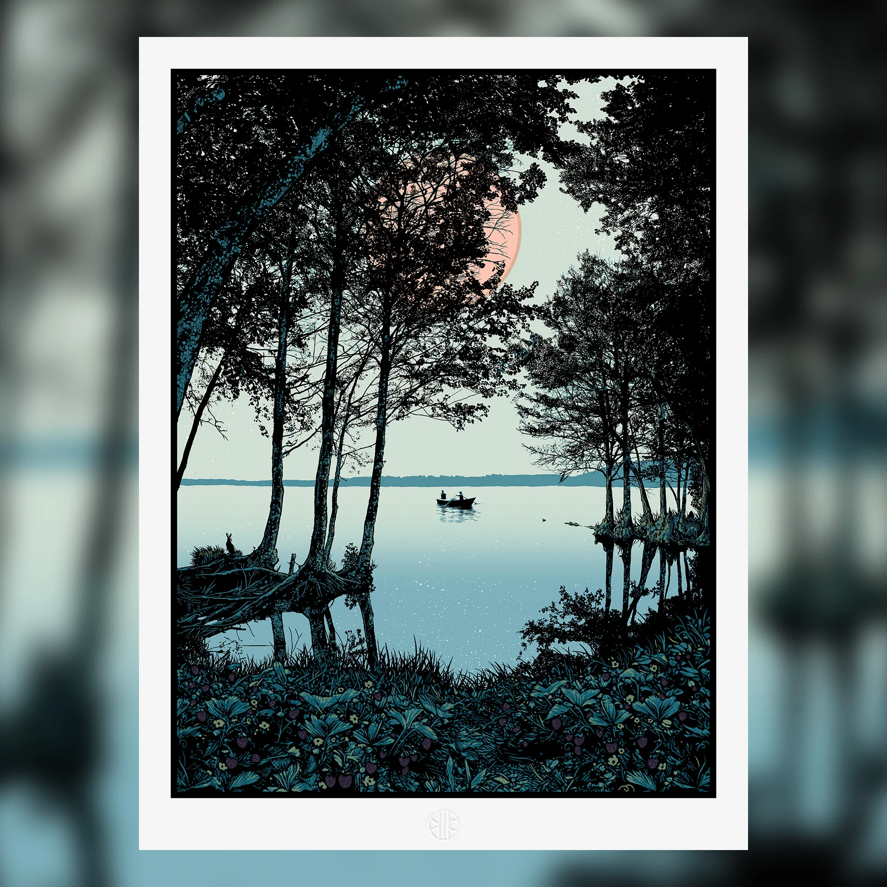 Strawberry Moon - LA Luna #6, by Dan McCarthy thumbnail 3