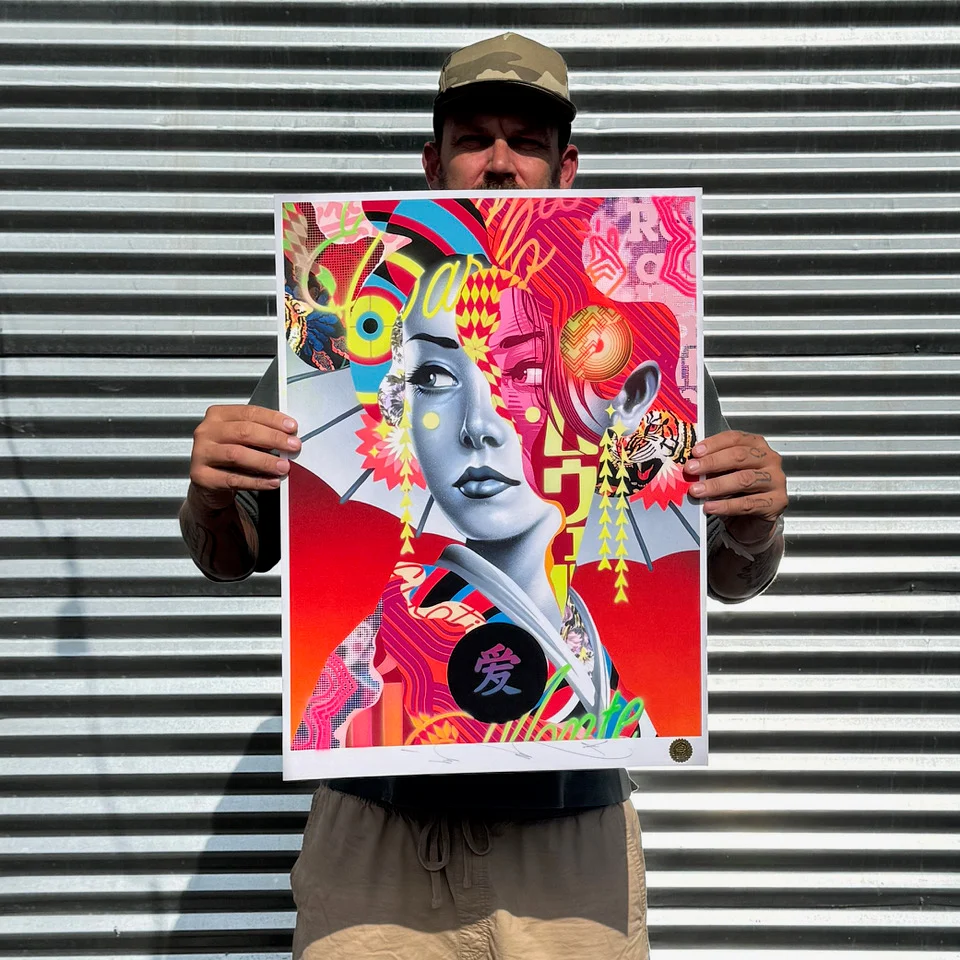 The Glowing Geisha, by Tristan Eaton thumbnail 2