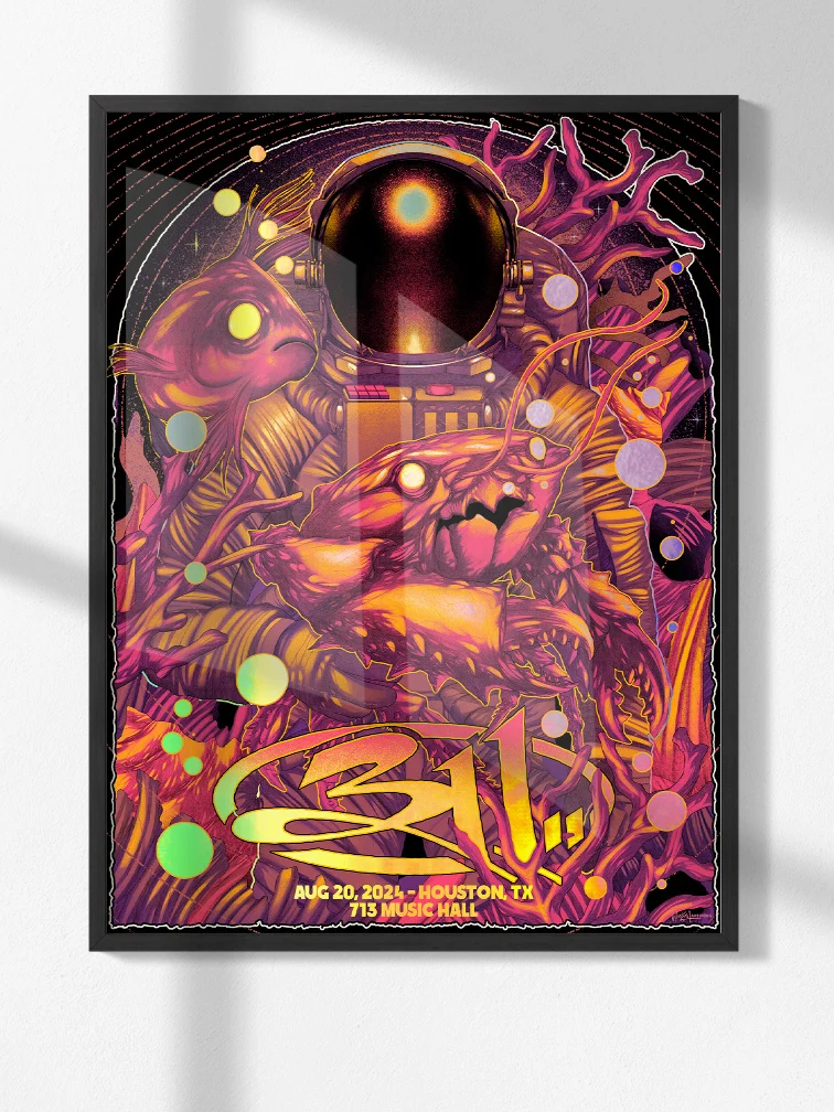 311 Houston Pink Variant Rainbow Foil AP, by Wildner Lima thumbnail 2