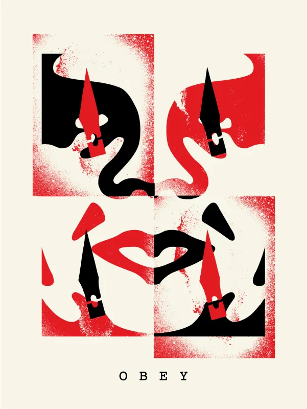 The Cut It Up – Do It Yourself, by Shepard Fairey, 2018