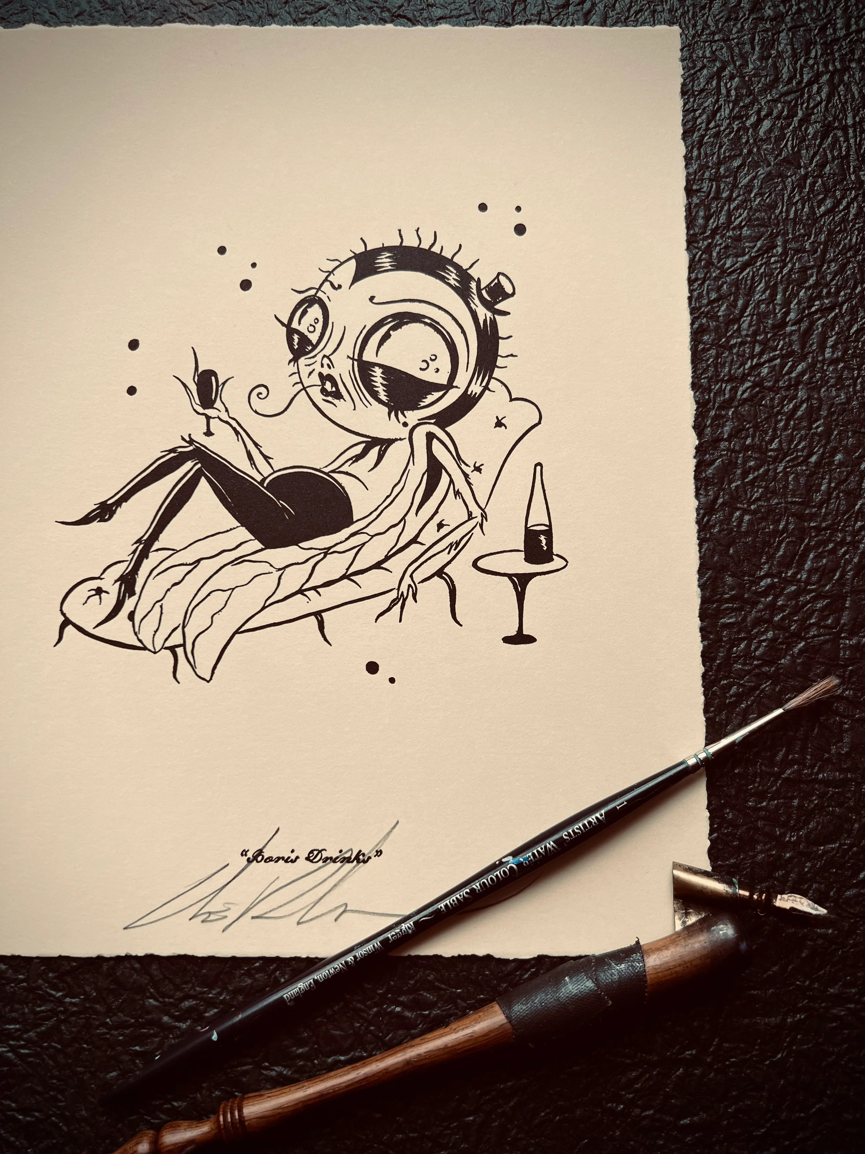 Boris Drinks, by Camille Rose Garcia thumbnail 2