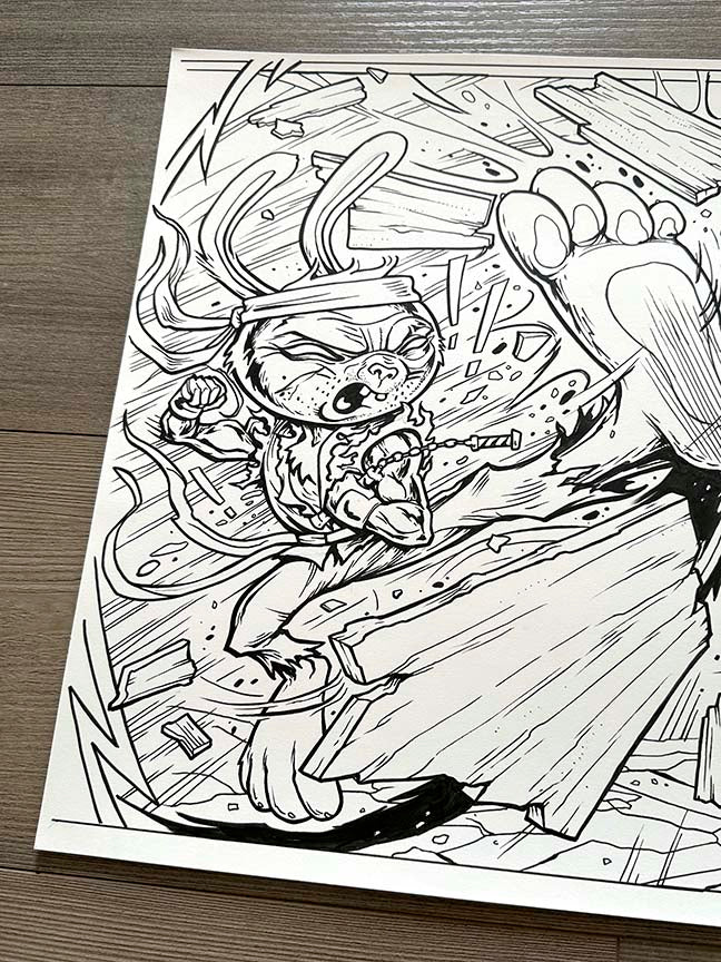 Rabbit Fight Inks, by Munk One thumbnail 2