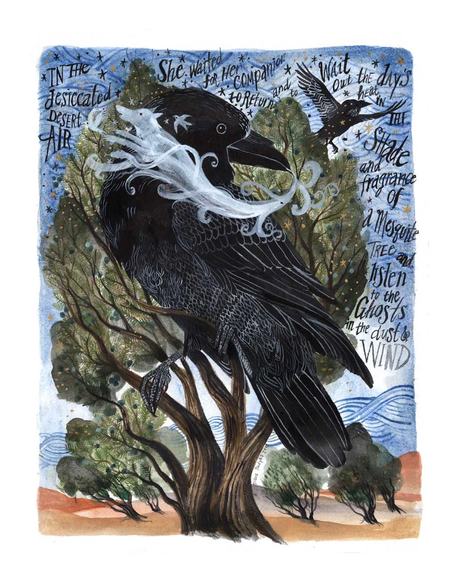 Chihuahua Ravens, by Diana Sudyka
