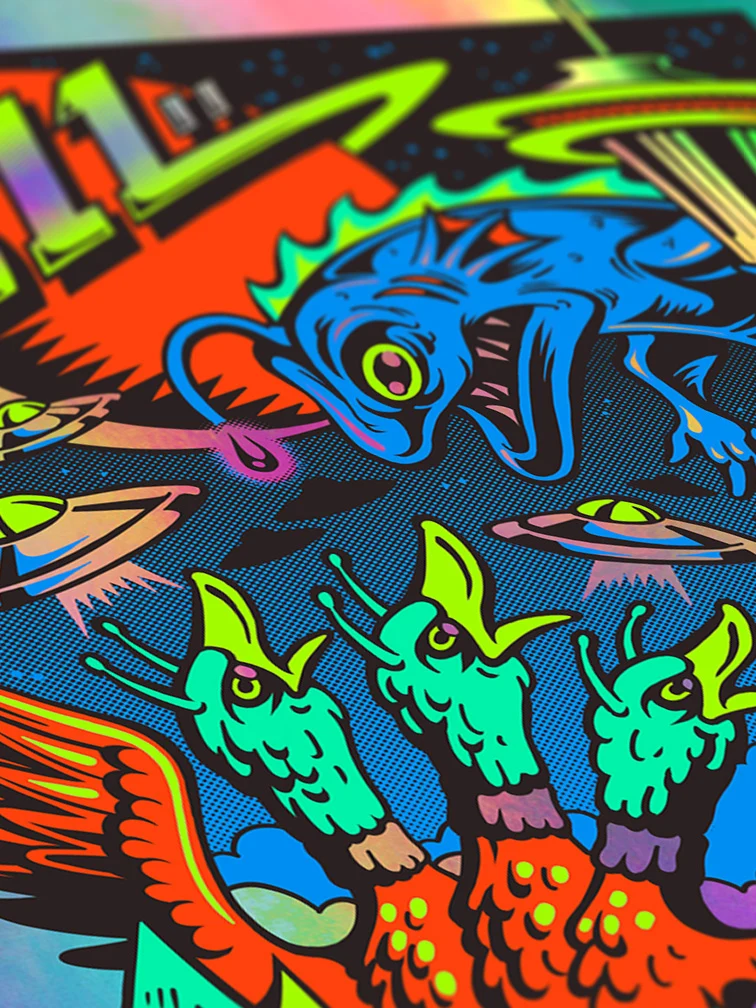 311 Pacific Northwest AP Rainbow Foil, by DOZERGIRL thumbnail 2