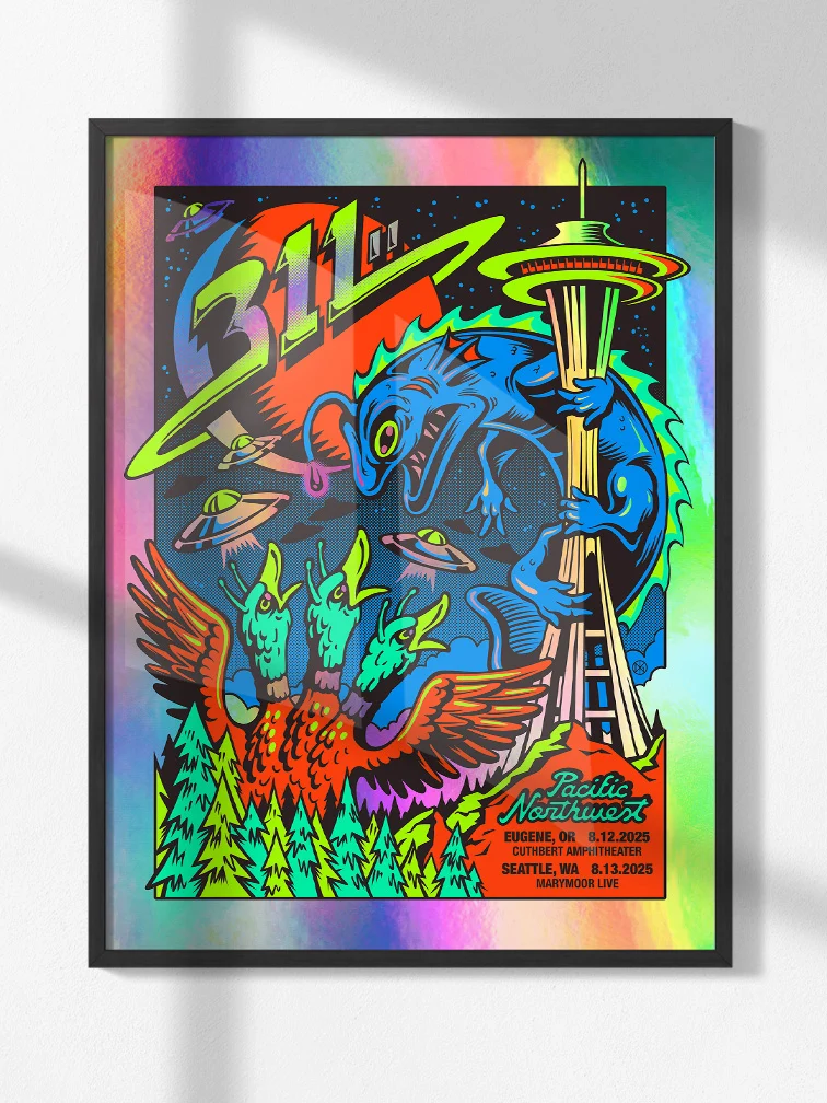 311 Pacific Northwest AP Rainbow Foil, by DOZERGIRL thumbnail 3