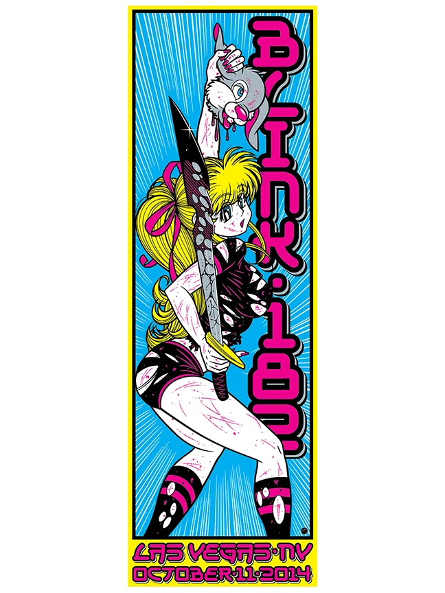 Blink-182 Las Vegas x Sean Cliver, by Sean Cliver