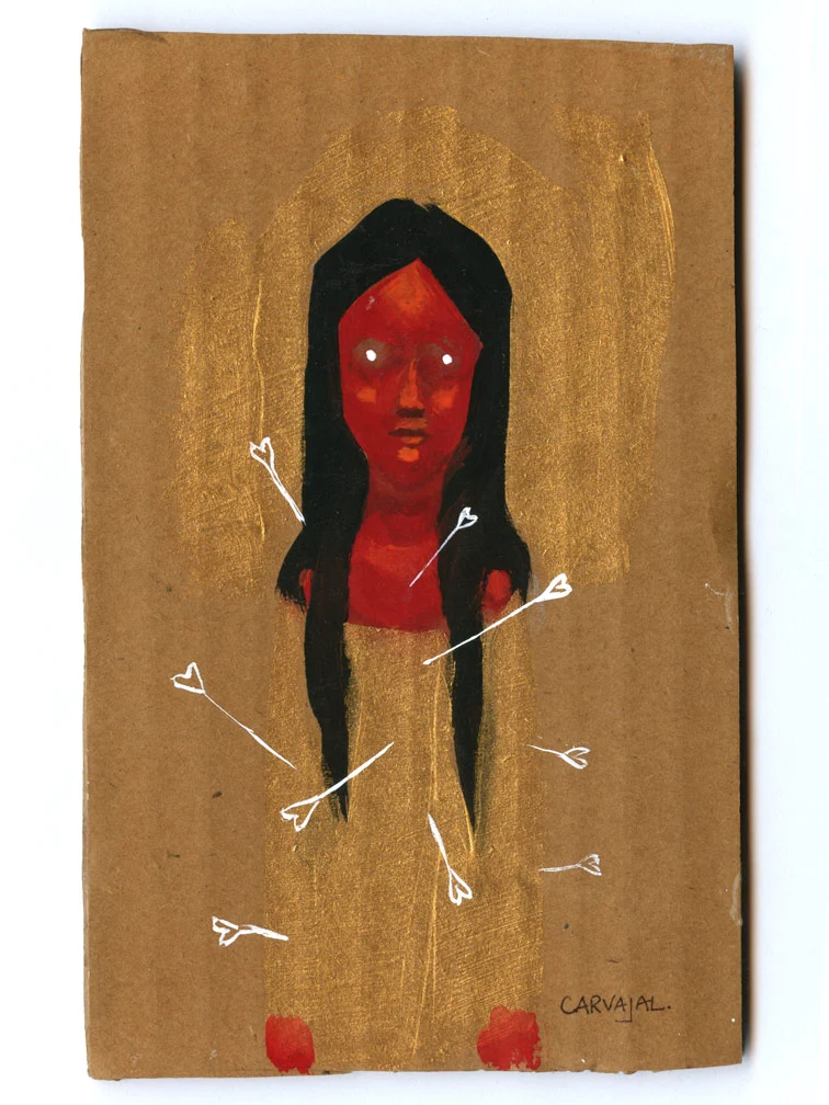 She Collects Heartache, by Celestino Carvajal
