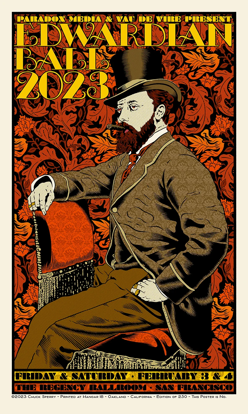 Edwardian Ball, by Chuck Sperry, 2023