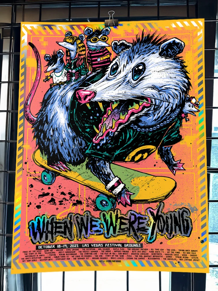 When We Were Young AP Rainbow Foil, by Munk One thumbnail 2