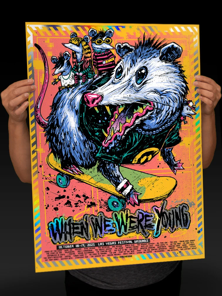 When We Were Young AP Rainbow Foil, by Munk One thumbnail 3
