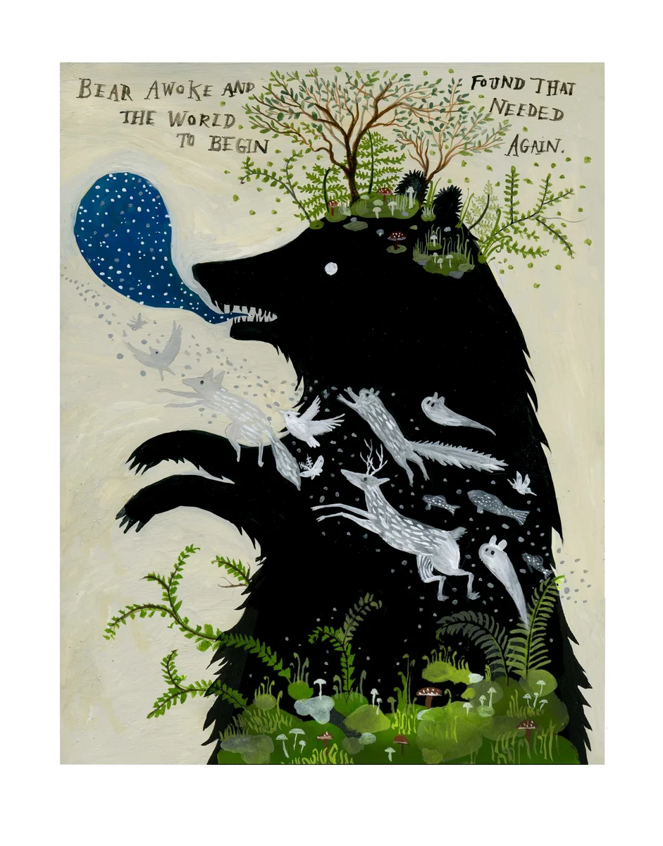 Bear Awoke, by Diana Sudyka