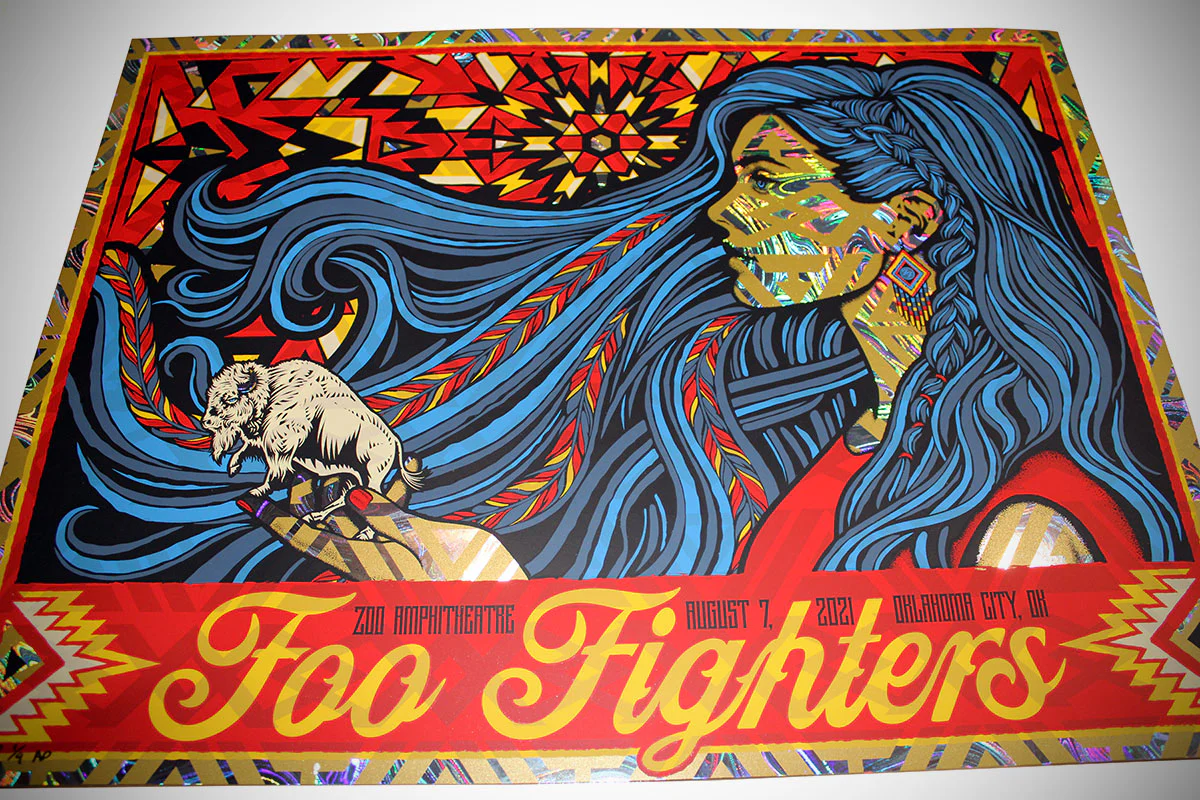Foo Fighters - Oklahoma, by Todd Slater thumbnail 3