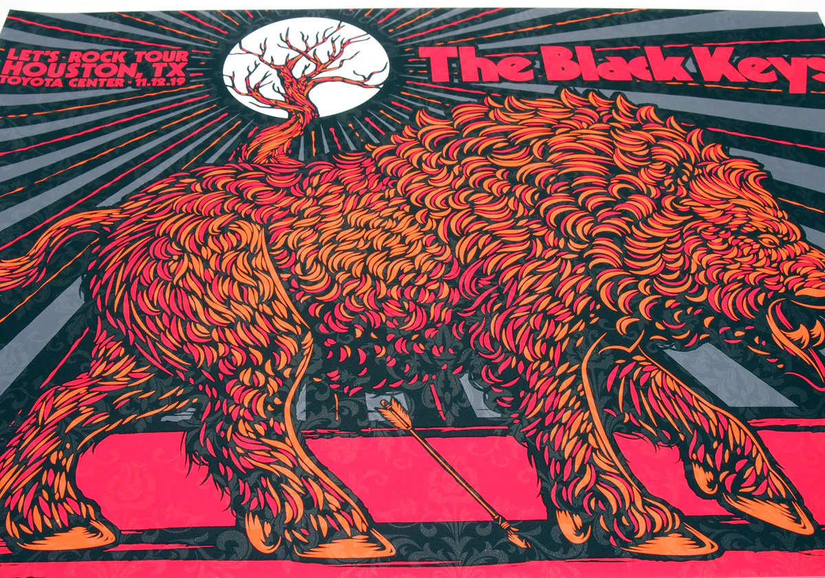 Black Keys - Houston, by Todd Slater thumbnail 2