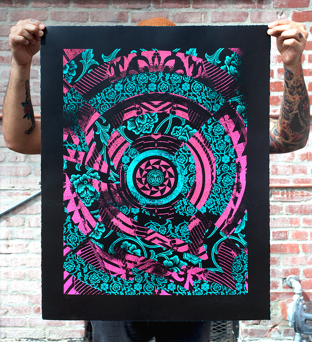 Chaos, by Casey Ryder, Shepard Fairey, 2016