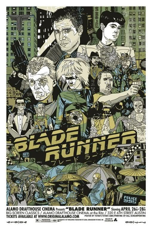 Blade Runner, by Tyler Stout, 2008