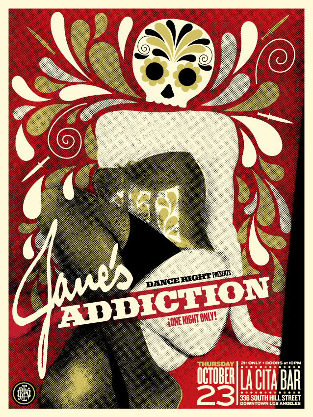 Janes Addiction, by Matt Goldman, 2008