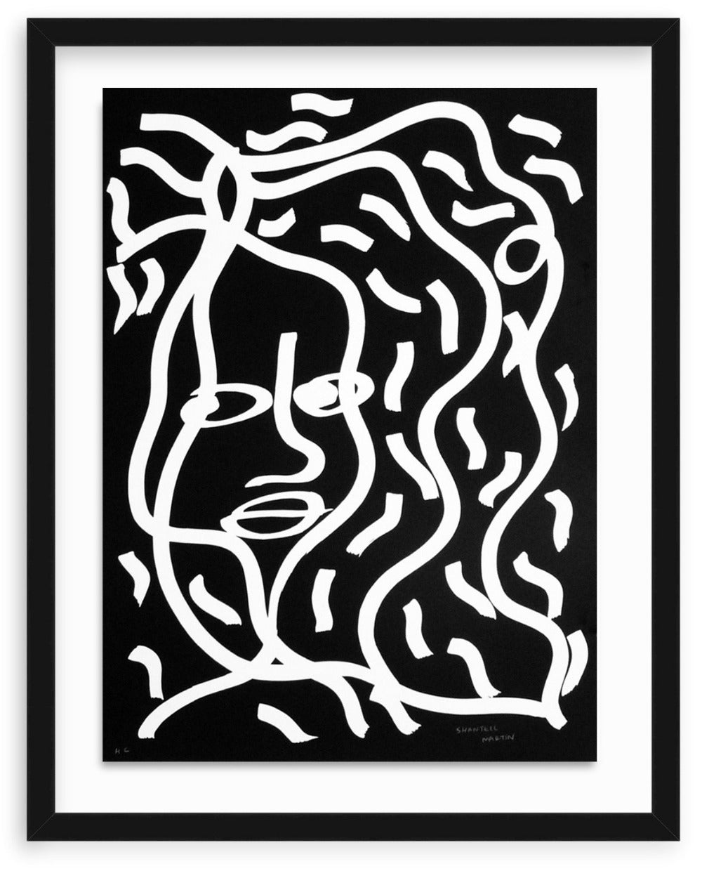 Four (Lithograph), by Shantell Martin, 2015