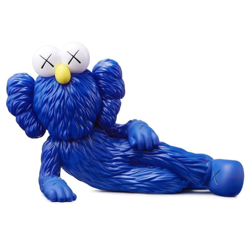 Time Off (Blue), by Kaws, 2023