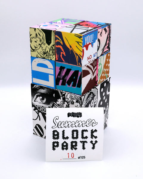 Summer Block Party, by Faile, 2025