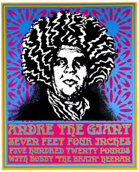 Andre Hendrix Print, by Shepard Fairey, 1993