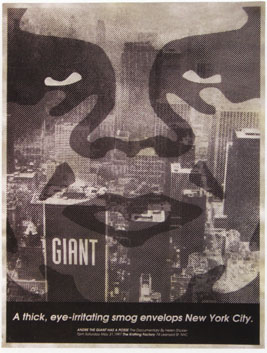 Knitting Factory, by Shepard Fairey, 1997