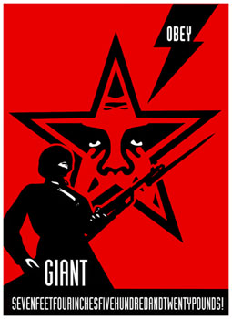 Soldier Star, by Shepard Fairey, 1997